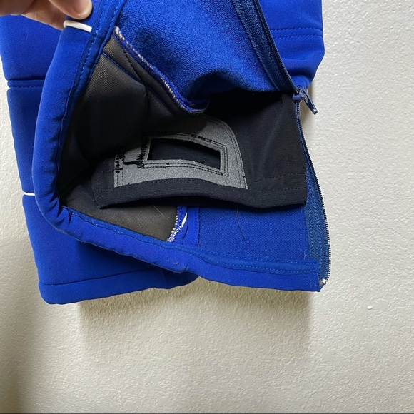 MAKE OFFER: Vintage Obermeyer Wool Blend Royal Blue Ski Overall Pants - Picture 7 of 9